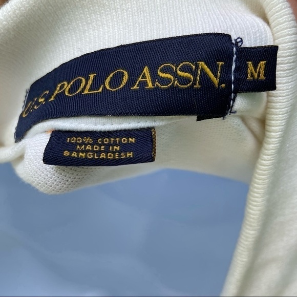 US Polo Association medium shirt. What the polo shirt was made for. Embroidered. - Picture 4 of 4